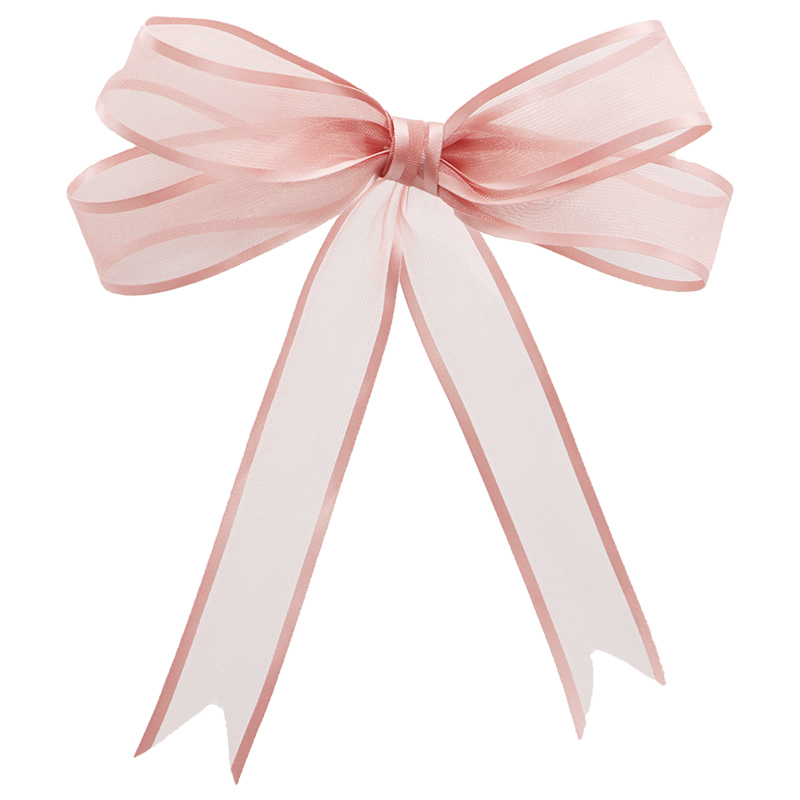 Wedding Supply Wholesale - (5미터/팩)2.5cm 오간자 리본 와이드 엣지 리본