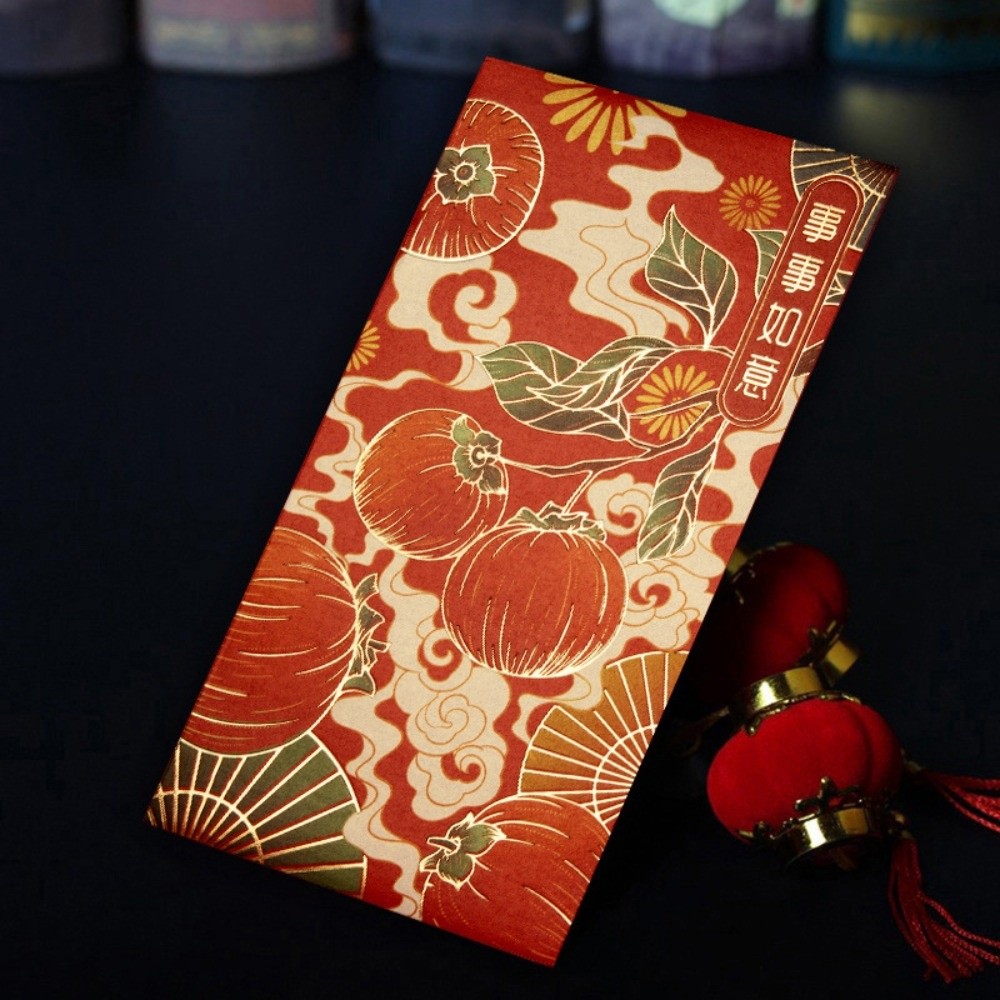 Wedding Envelopes - 12pcs 핫 스탬핑 중국 새해 빨간