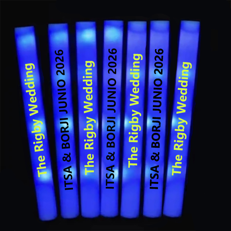 Wedding Supply Bulk - 100/1000/5000Pcs LED 글로우 스틱 대량 블루