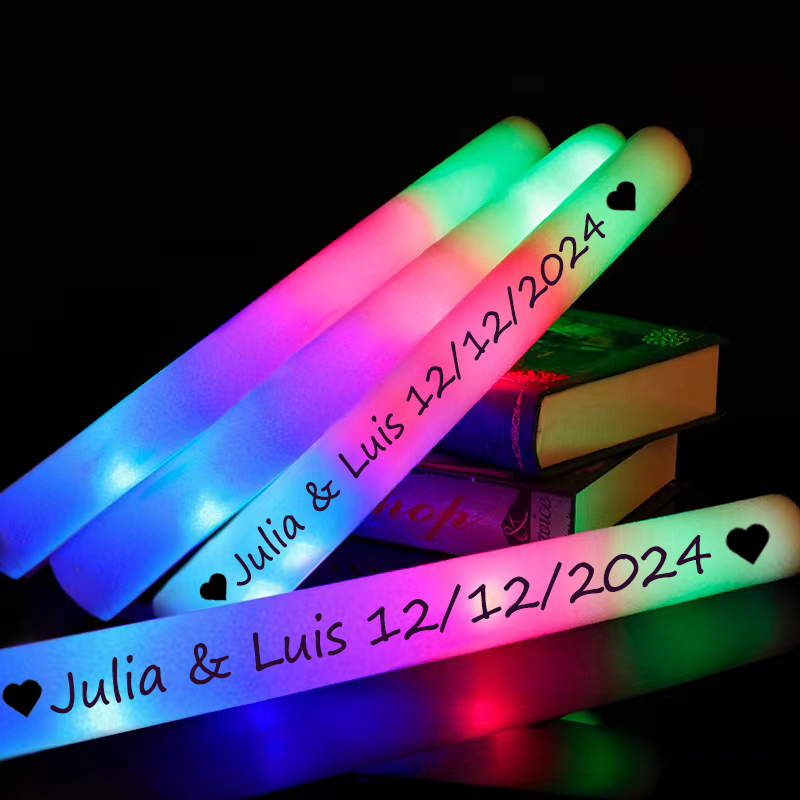 30Pcs LED 글로우 스틱 대량 다채로운 RGB 글 - Wedding Supply Bulk 리뷰 및 가격