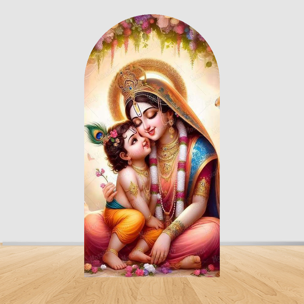 인도 여신 인형 공작새 스타일 아치 배경 장식 벽 웨딩 - Indian Wedding Decor Supply 리뷰 및 가격