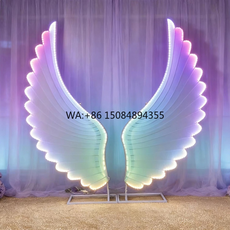 빛나는 천사 날개 조명 소품 컬러 판타지 LED 날개  - Wedding Led 리뷰 및 가격