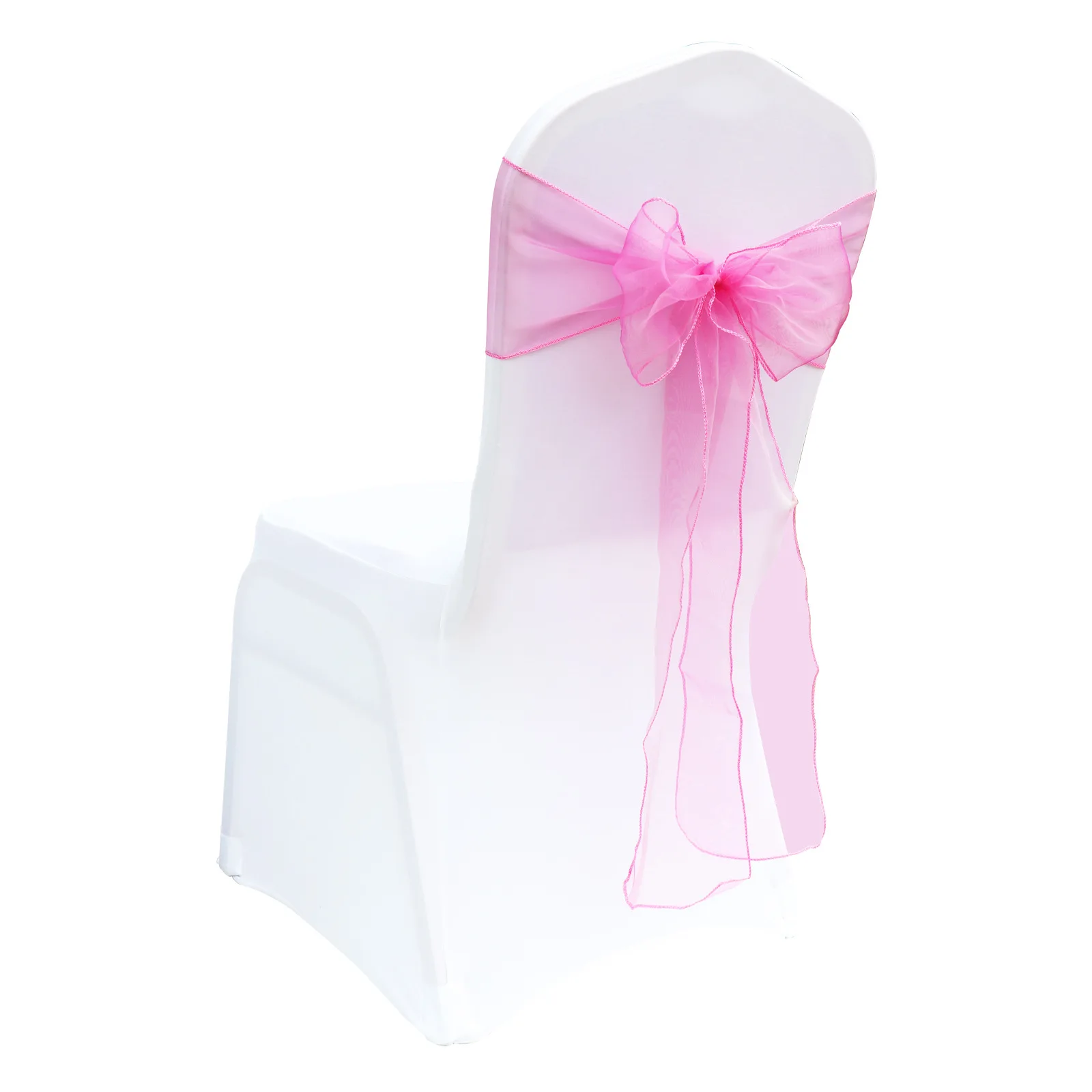 도매 10/50 팩 Organza 연회 의자 새시 새시 - Wedding Supply Wholesale 리뷰 및 가격