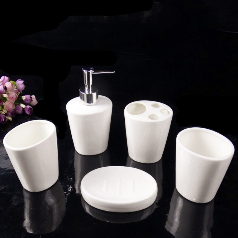 욕실/레드 세라믹 욕실 용품 키트/화장실 세트/비누 디 - Wedding Bathroom Supply Kit 리뷰 및 가격