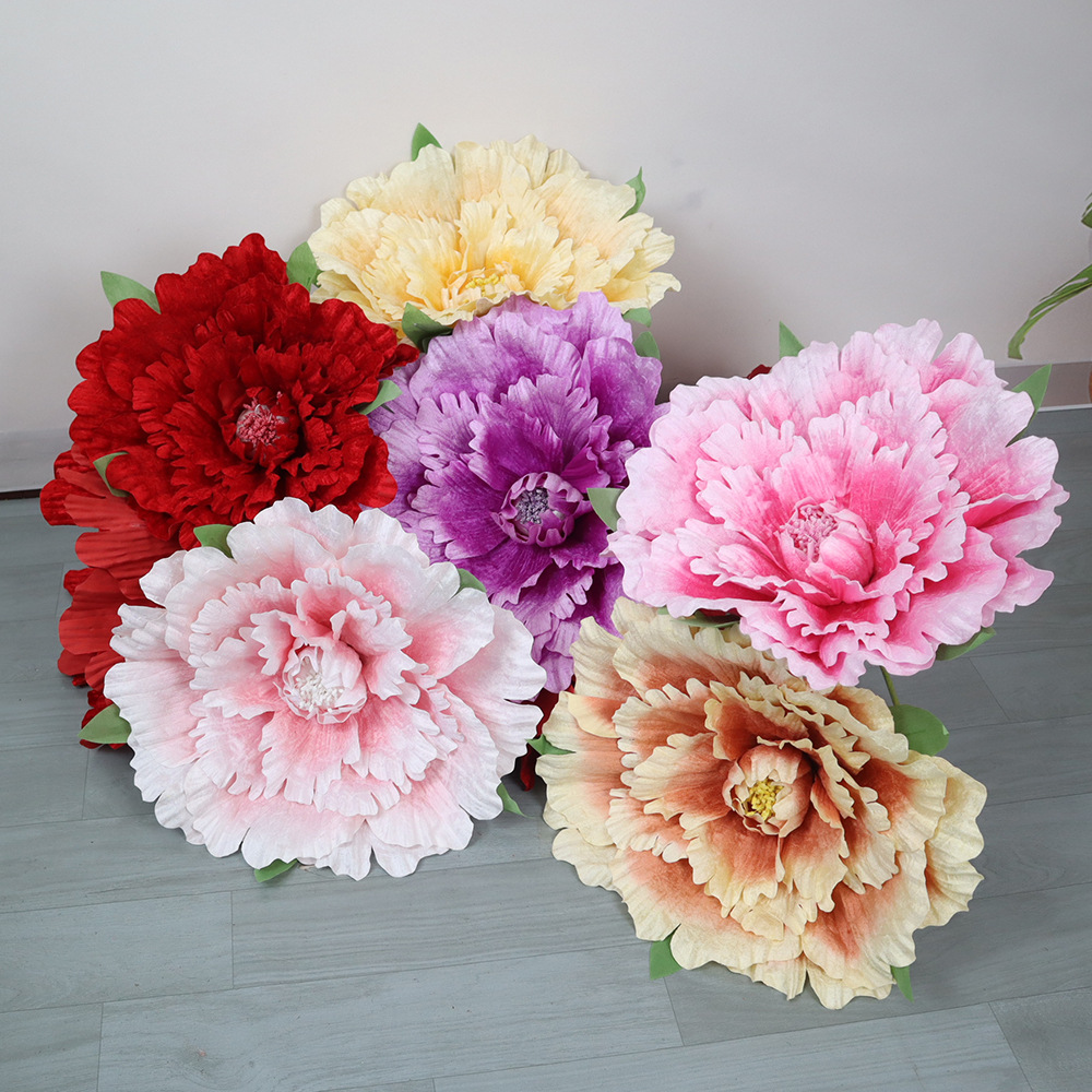 30-80cm 대형 벨벳 모란꽃 벌크 인조 실크 꽃 웨 - Wedding Supply Bulk 리뷰 및 가격