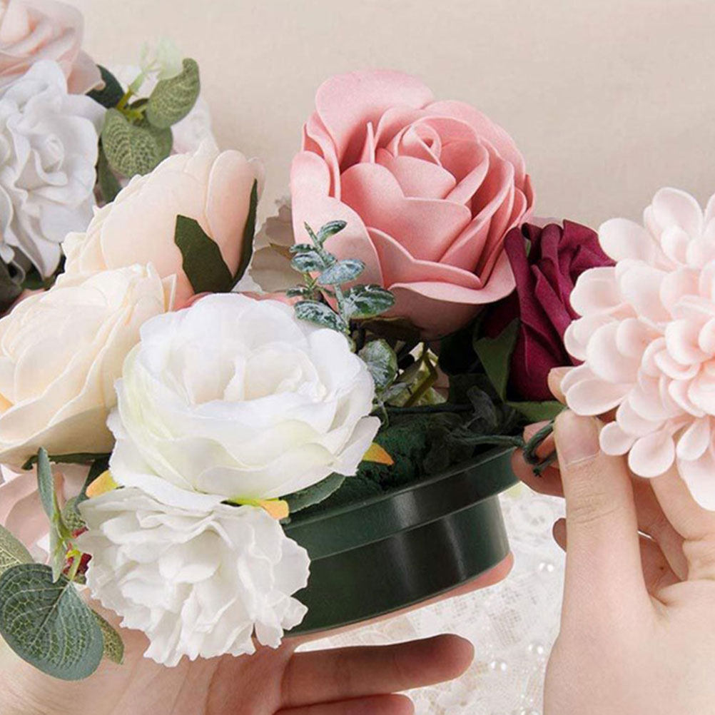 2Pcs 라운드 꽃 진흙 꽃꽂이 용품 꽃 장식 그릇 웨 - Wedding Event Supply 리뷰 및 가격